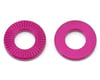TNT Aluminum Axle Washers (Pink) (2) (3/8")