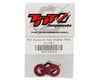 Image 2 for TNT Aluminum Axle Washers (Red) (2) (3/8")