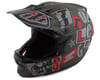 Troy Lee Designs D3 Fiberlite Full Face Helmet (Anarchy Olive) (S)