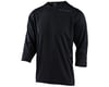 Troy Lee Designs Ruckus 3/4 Sleeve Jersey (Black) (S)