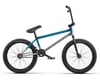 Image 1 for We The People 2024 Reason BMX Bike (20.75" Toptube) (Matte Trans Teal/Raw Fade)