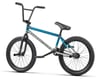 Image 2 for We The People 2024 Reason BMX Bike (20.75" Toptube) (Matte Trans Teal/Raw Fade)