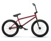 Image 1 for We The People Justice BMX Bike (20.75" Toptube) (Matte Velvet Red)