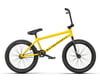 Image 1 for We The People 2021 Justice BMX Bike (20.75" Toptube) (Matte Taxi Yellow)