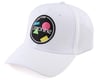 Zeronine Flex-Fit Geo Patch Hat (White) (One Size Fits Most)
