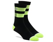 100% Flow Socks (Black/Fluo Yellow) | product-related