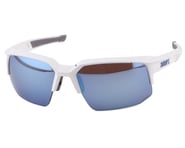 100% Speedcoupe Sunglasses (Matte White) (HiPER Blue Multilayer Mirror Lens) | product-related