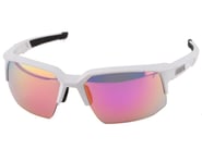 100% Speedcoupe Sunglasses (Soft Tact Off White) (Purple Multilayer Mirror Lens) | product-related