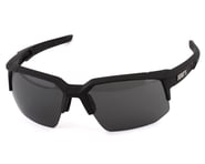 100% Speedcoupe Sunglasses (Soft Tact Black) (Smoke Lens) | product-related