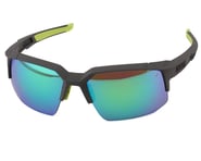 100% Speedcoupe Sunglasses (Soft Tact Cool Grey) (Green Multilayer Mirror Lens) | product-related
