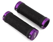 Answer Flangeless Lock-on Grips (Black/Purple) (Pair) (105mm) | product-also-purchased