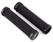 more-results: The Answer Knurly lock-on grips are molded from a soft rubber compound with knurled-st