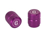 Cinema Alloy Valve Caps (Schrader) (Purple) | product-related