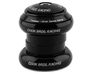 Cook Bros. Racing Stainless Steel Threadless Headset (Black) (1-1/8") | product-related