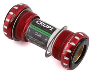 Crupi Precise Tiramic External Euro Bottom Bracket (Red) (24mm) | product-related