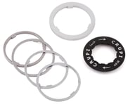 Crupi Rear Hub Lock Ring and Spacer Kit (Black) | product-related