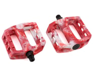 Demolition Trooper Plastic Pedals (White/Red Swirl) (Pair) | product-also-purchased