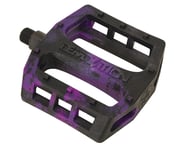 Demolition Trooper Plastic Pedals (Black/Purple Swirl) (Pair) | product-related