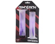 Demolition Axes Flangeless Grips (Clear/Purple Swirl) (Pair) | product-related