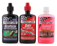 more-results: A three pack of Finish Line's best selling products: EcoTech Degreaser, DRY Lube, and 
