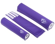 Flite 80's Logo BMX Pad Set (Purple) | product-related