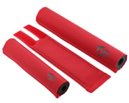 Flite 80's Logo BMX Pad Set (Red/Black) | product-also-purchased