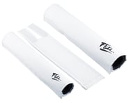 Flite 80's Logo BMX Pad Set (White) (Wide Bar) | product-also-purchased