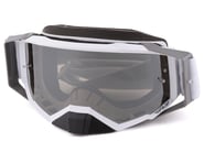 Fly Racing Zone Pro Goggles (White/Grey) (Silver Mirror/Smoke Lens) (w/ Post) | product-related