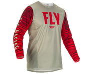 Fly Racing Kinetic Wave Jersey (Light Grey/Red) | product-related
