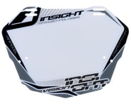 more-results: The Insight Vision number plates come with a clear plastic front and straps to affix t