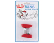 Kool Stop Vans Brake Pads (Threaded) (Red) (Pair) | product-also-purchased