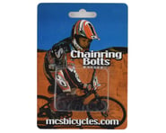 MCS Alloy Chainring Bolts (Black) | product-related