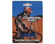 MCS Alloy Chainring Bolts (Blue) | product-related