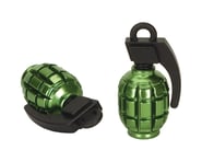 Black Ops Hand Grenade Valve Caps (Schrader) (Green/Black) | product-also-purchased