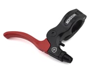 more-results: The Mission Captive Brake Lever is a forged aluminum brake lever with a hinged clamp f