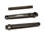 more-results: The Mission Transit V2 Cranks feature a 3-piece design with tubular chromoly arms, a s