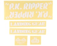SE Racing PK Ripper Decal Set (White) | product-related