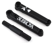 Subrosa Rose Cranks (Matte Black) | product-related