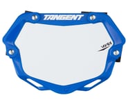 Tangent Mini Ventril 3D Number Plate (Blue/White) | product-related