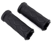 Tangent Mini Lock-On Grips Flangeless (Black/Red) (100mm) | product-related