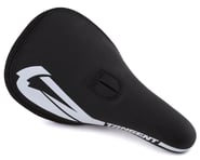 Tangent Carve Pivotal BMX Saddle (Black/White) | product-related