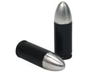 Trik Topz "Bullet Tip" Schrader Valve Stem Caps (Black) (2) | product-related