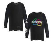 Zeronine Geo Cluster Long Sleeve BMX T-Shirt (Black) | product-related