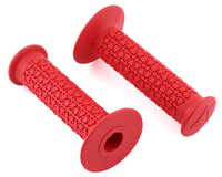 A'ME PRO Round Grips (Red) (Pair) (125mm)
