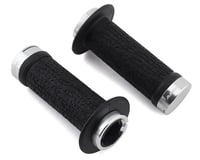 Answer Flange Lock-On Grips (Black/Polished) (Pair)