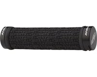 Answer Flangeless Lock-On Grips (Black/Black) (Pair) (135mm)