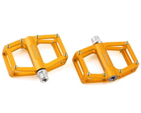 Bombshell Micro Pump Pedals (Gold) (9/16") (Pair)