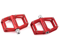 Bombshell Micro Pump Pedals (Red) (9/16") (Pair)