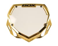 Box Two Number Plate (Gold Chrome)