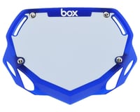 Box Two Number Plate (Translucent Blue)
